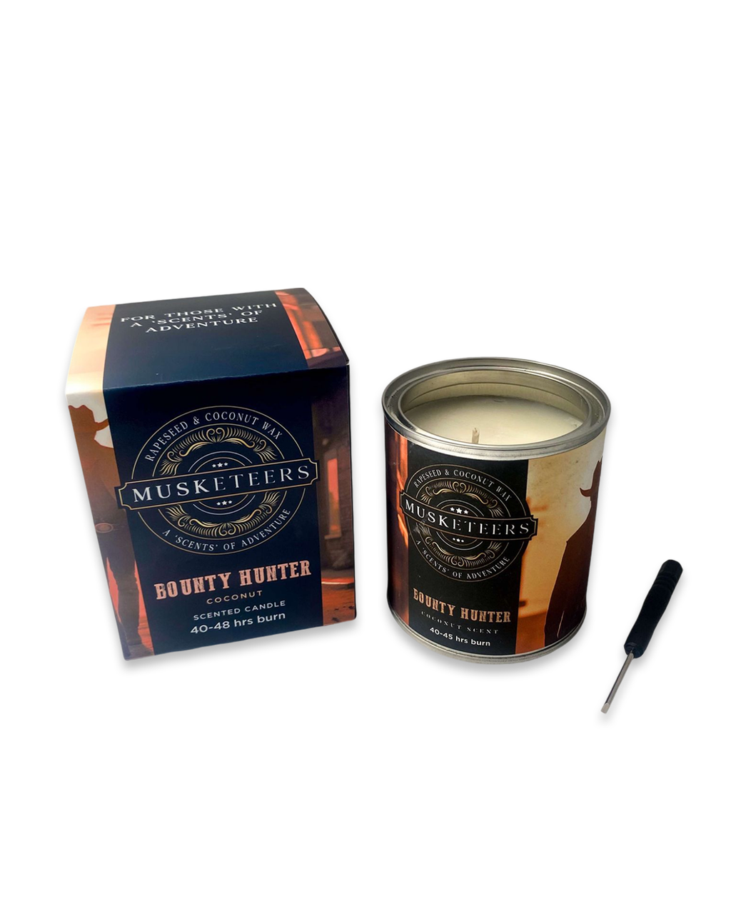 Bounty Hunter - Coconut Mini Scented Candle-0