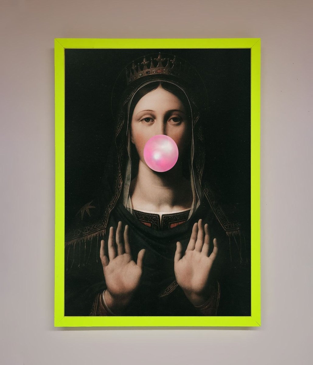 Bubble Gum Renaissance Framed Print-13