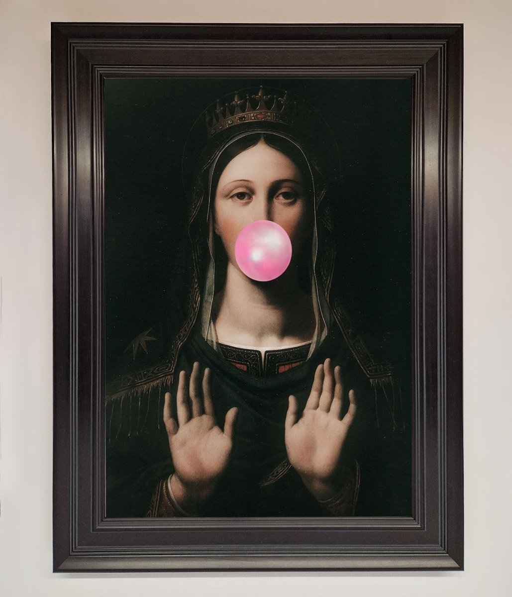 Bubble Gum Renaissance Framed Print-6