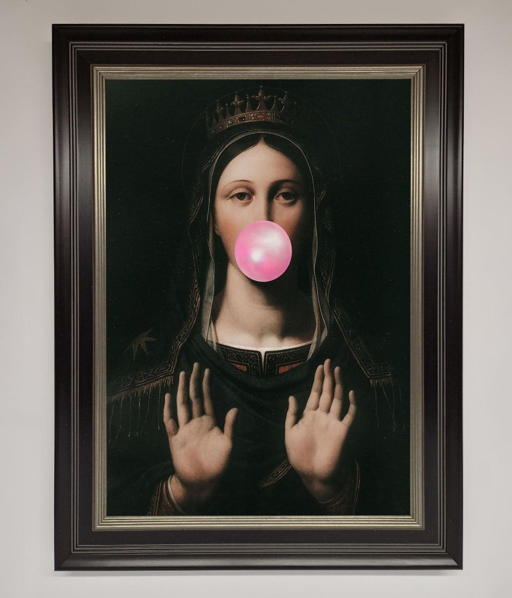 Bubble Gum Renaissance Framed Print-8