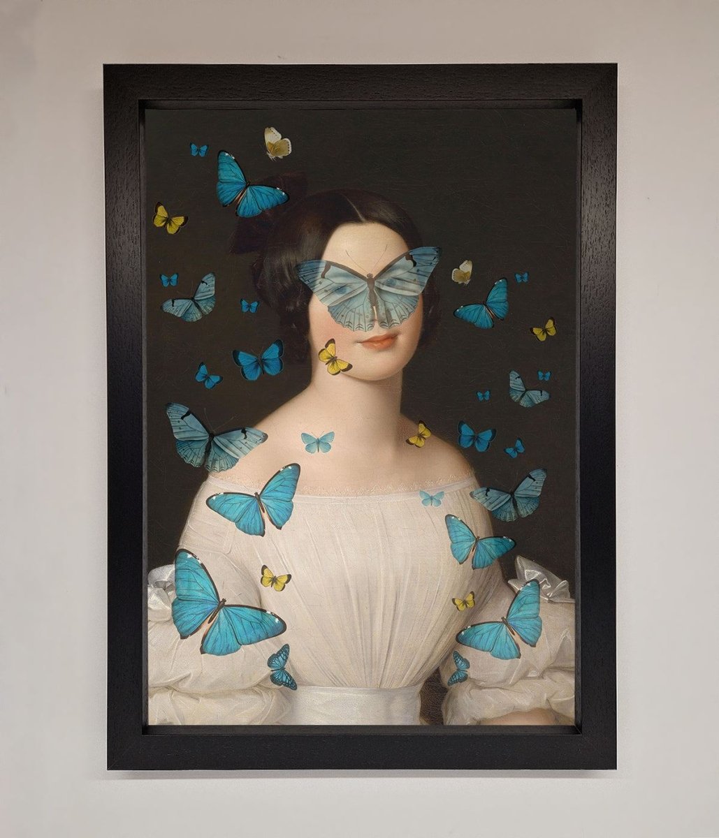 Butterfly Renaissance Framed Print-1