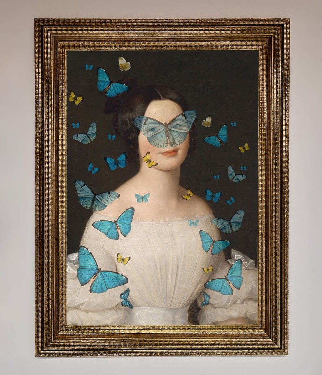 Butterfly Renaissance Framed Print-15