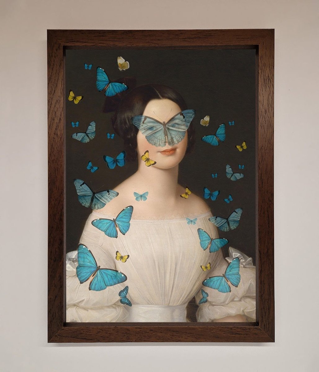 Butterfly Renaissance Framed Print-9