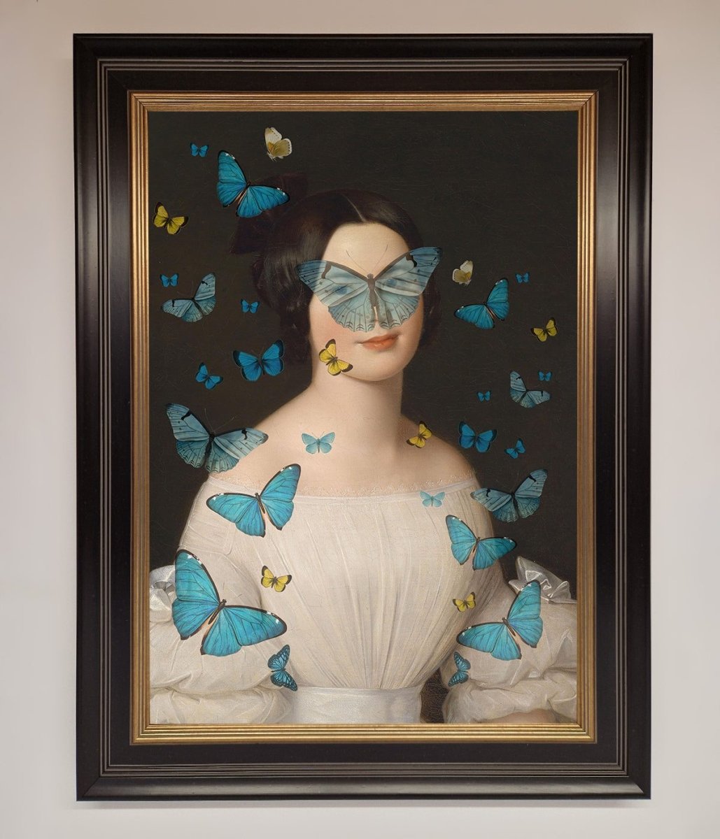 Butterfly Renaissance Framed Print-0