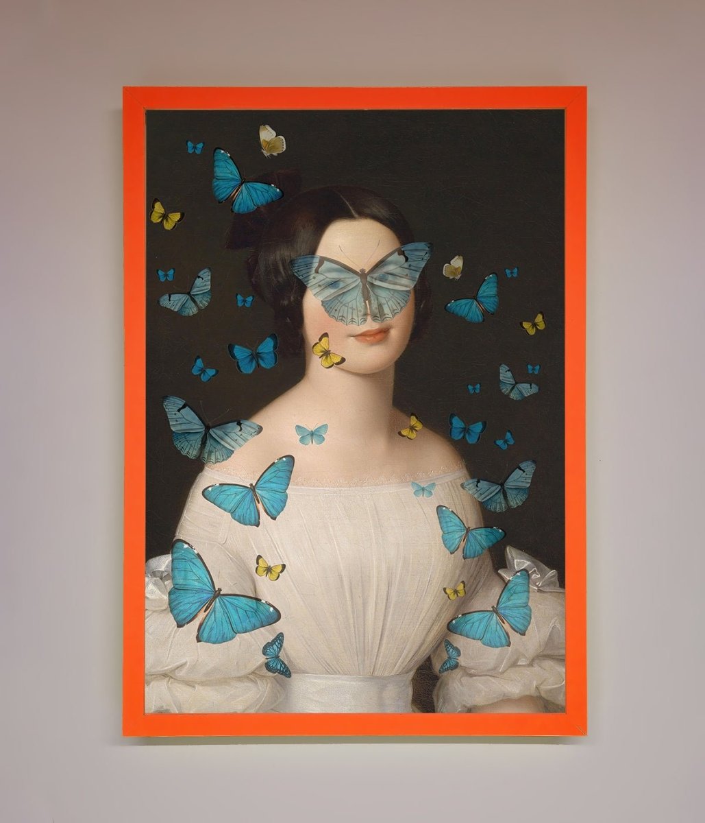 Butterfly Renaissance Framed Print-10