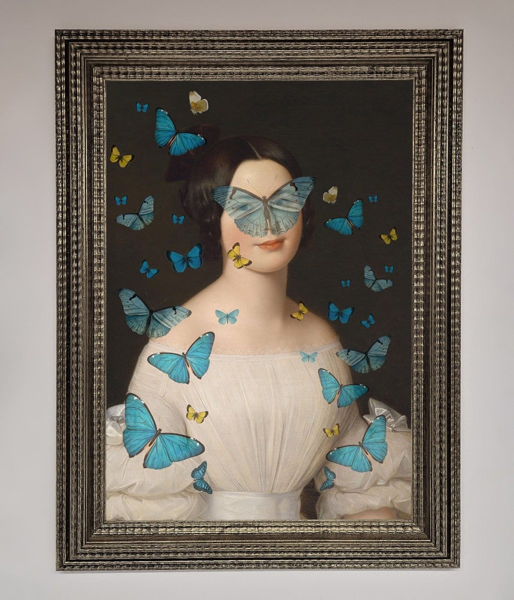 Butterfly Renaissance Framed Print-16