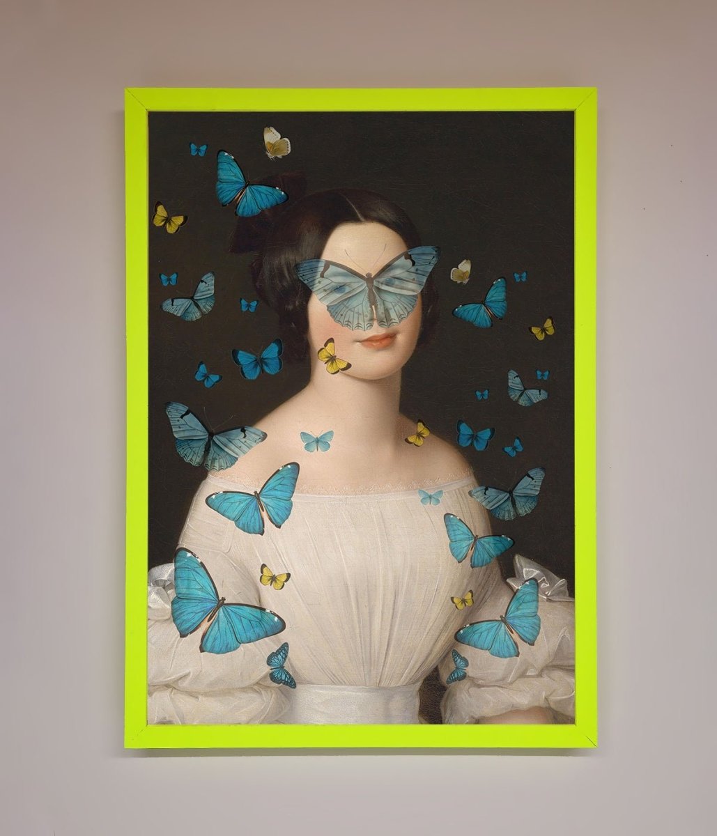 Butterfly Renaissance Framed Print-12
