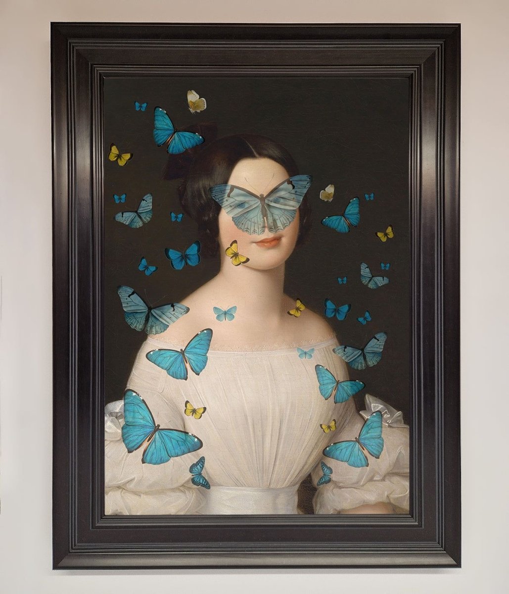 Butterfly Renaissance Framed Print-6