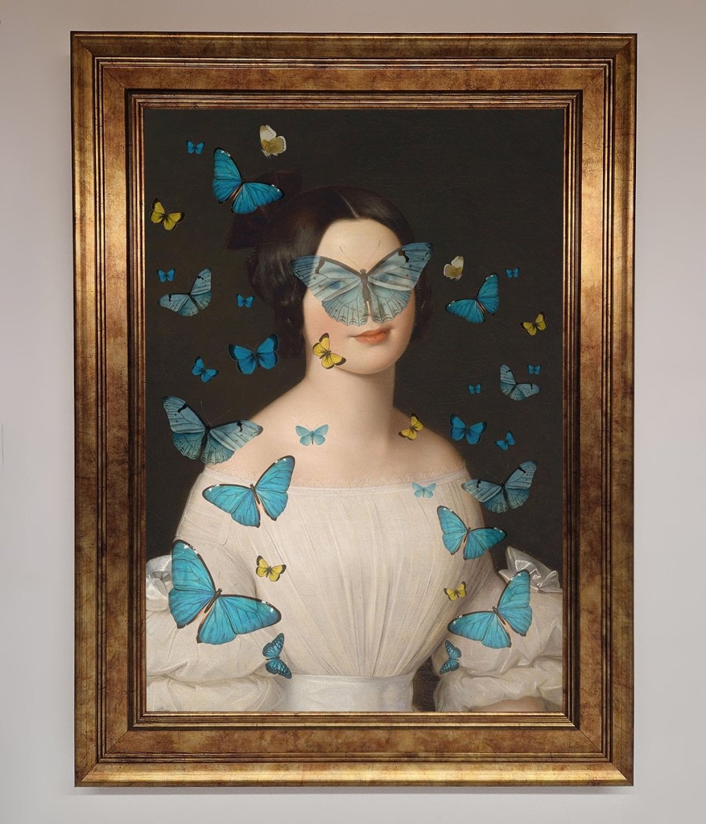 Butterfly Renaissance Framed Print-7