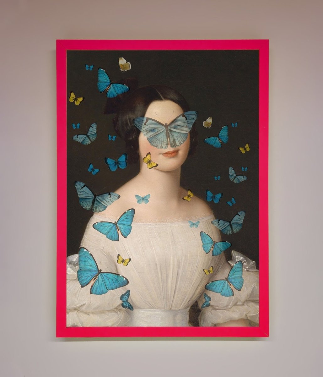 Butterfly Renaissance Framed Print-13