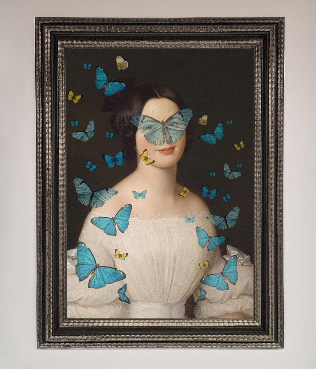 Butterfly Renaissance Framed Print-17