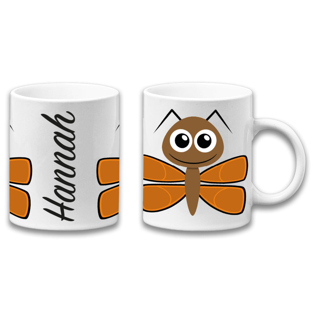 Adorable Butterfly Insect Personalised Your Name Gift Mug-0
