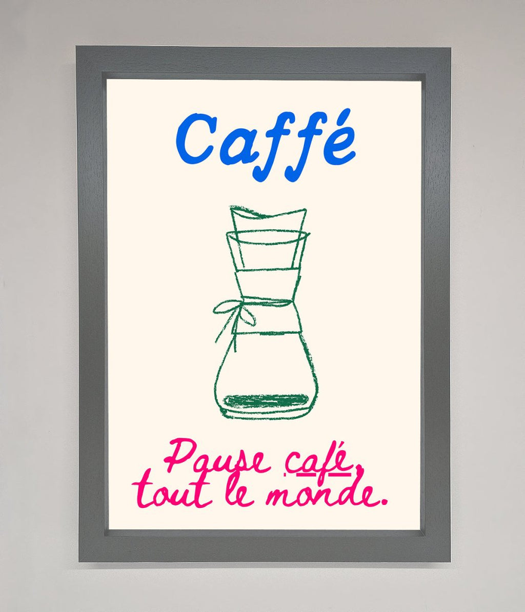 Caffe Art Framed Print-4