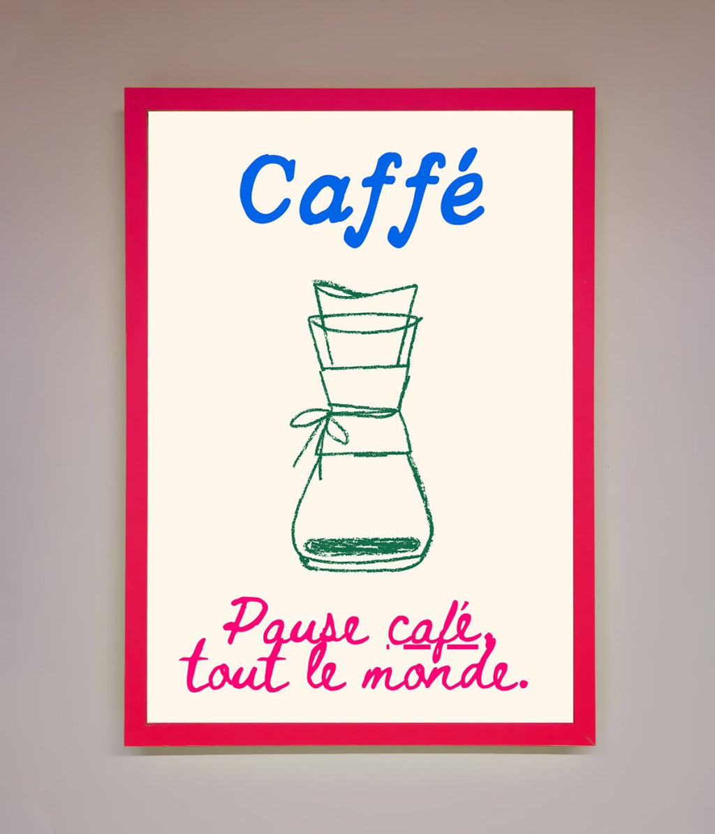 Caffe Art Framed Print-13