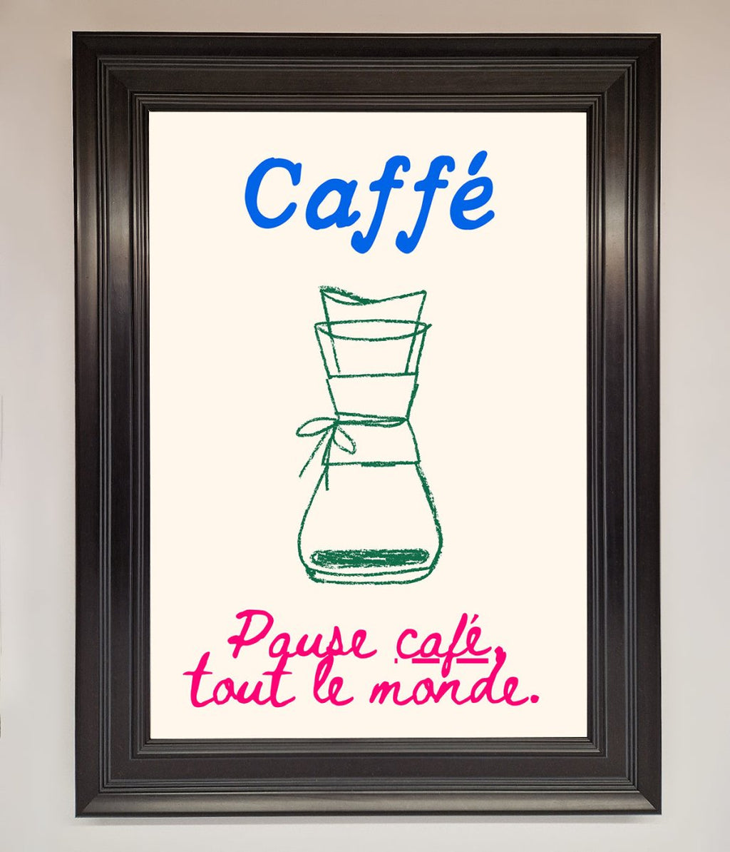 Caffe Art Framed Print-6