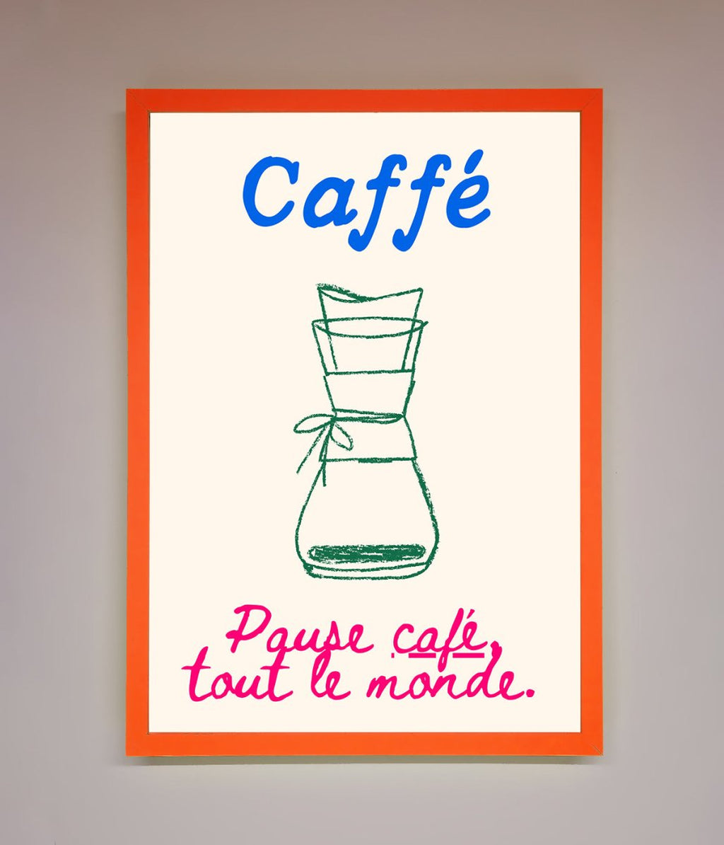 Caffe Art Framed Print-11