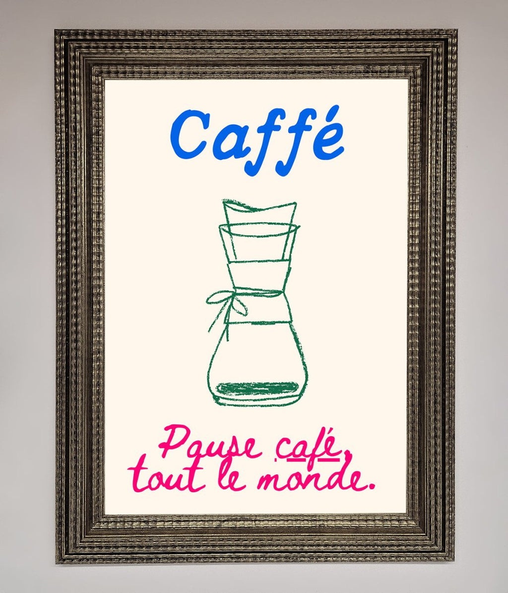 Caffe Art Framed Print-16