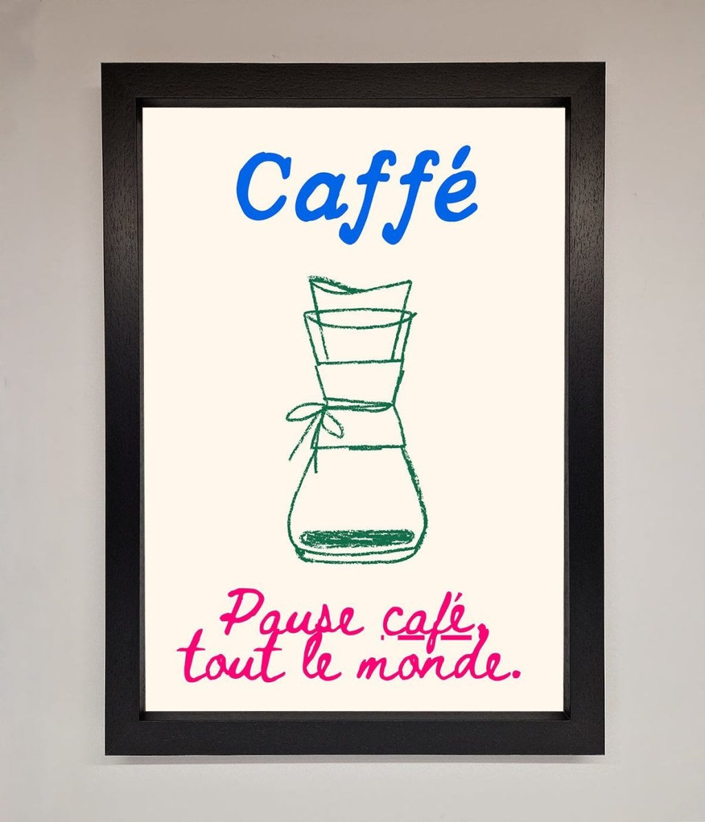 Caffe Art Framed Print-0