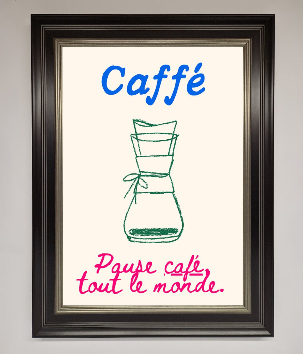 Caffe Art Framed Print-8