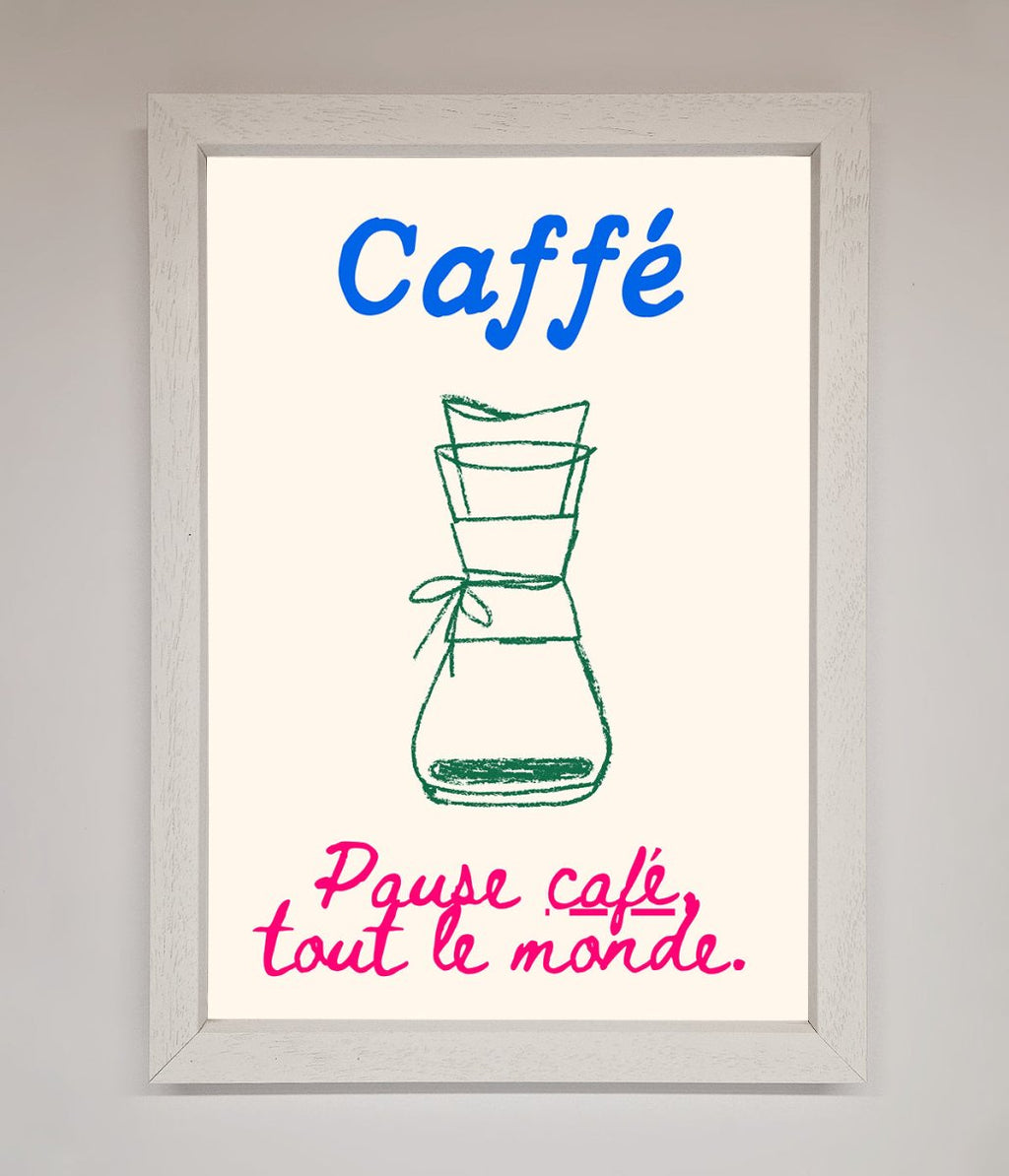 Caffe Art Framed Print-2