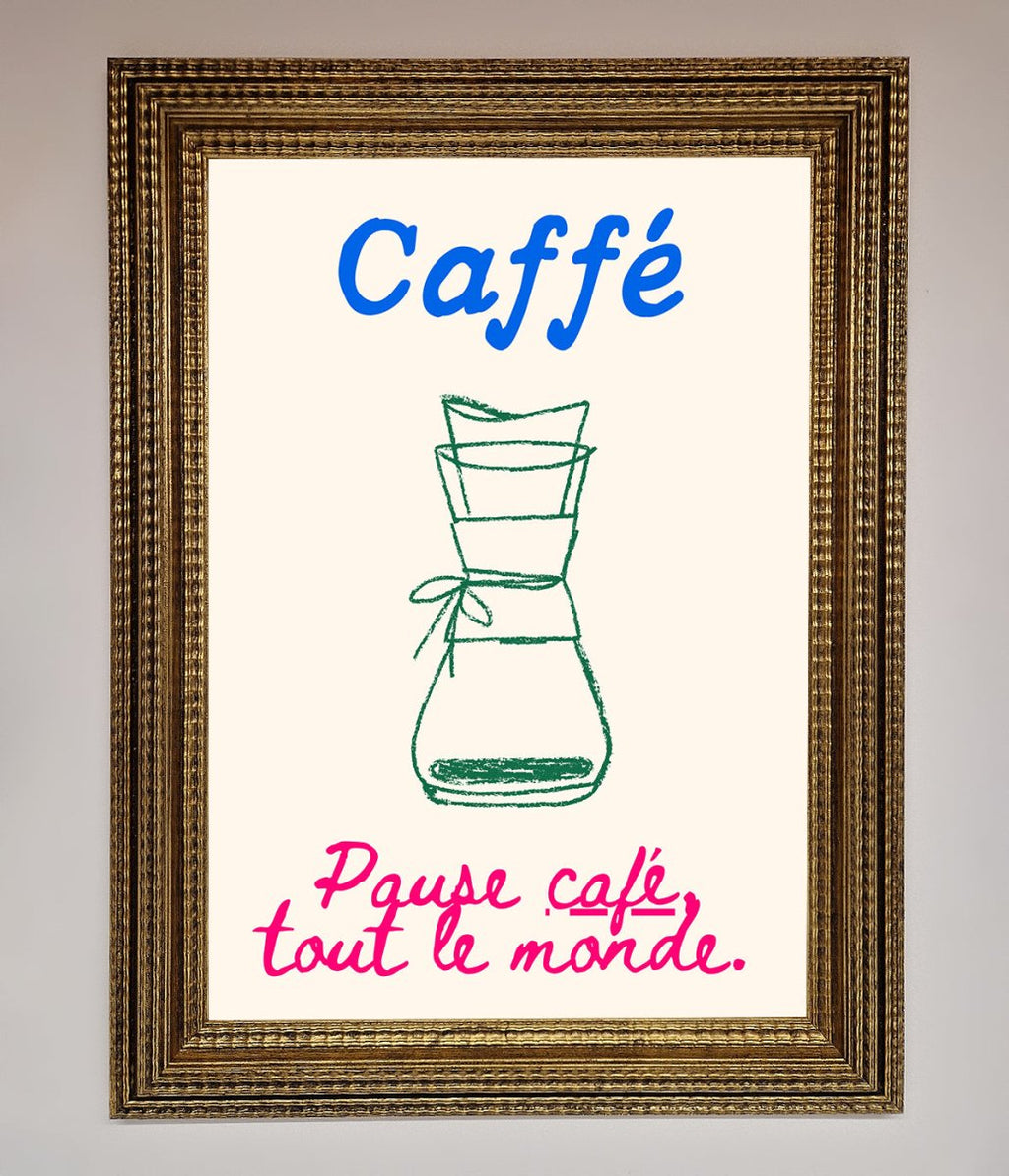 Caffe Art Framed Print-15