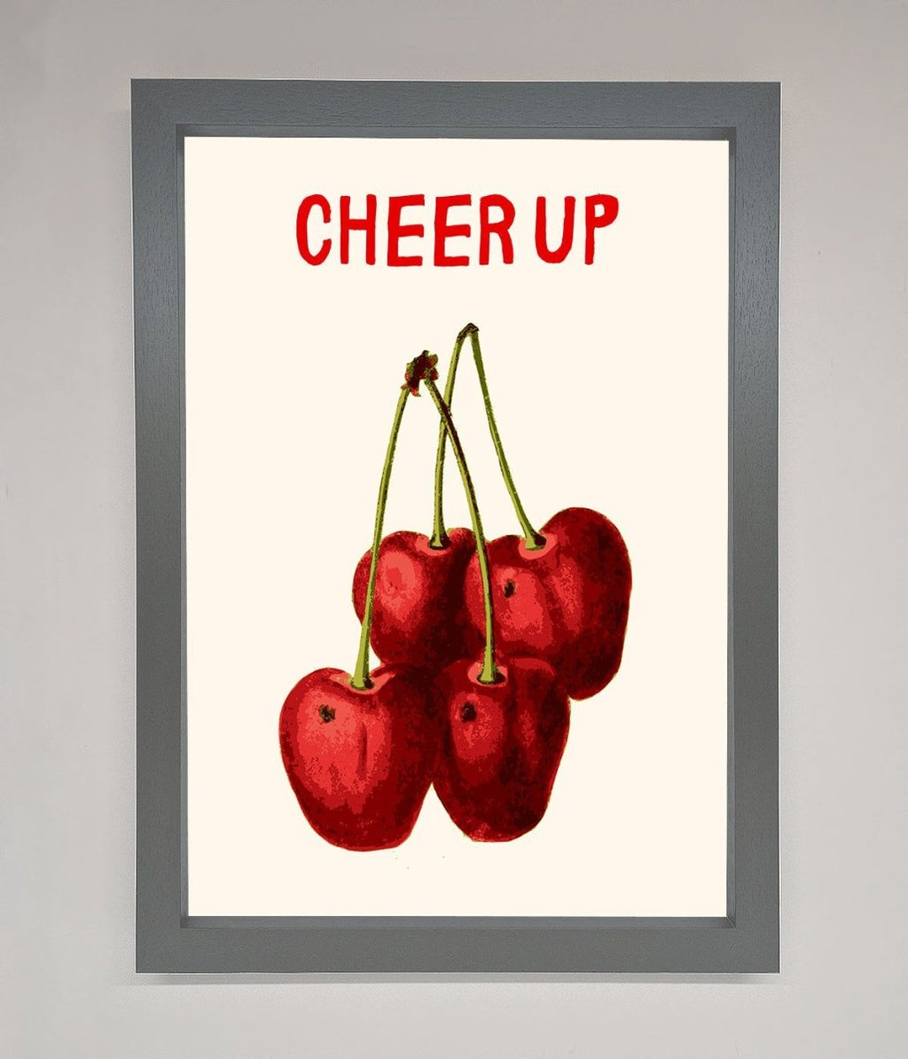 Cheer Up Cherries Framed Wall Art-3
