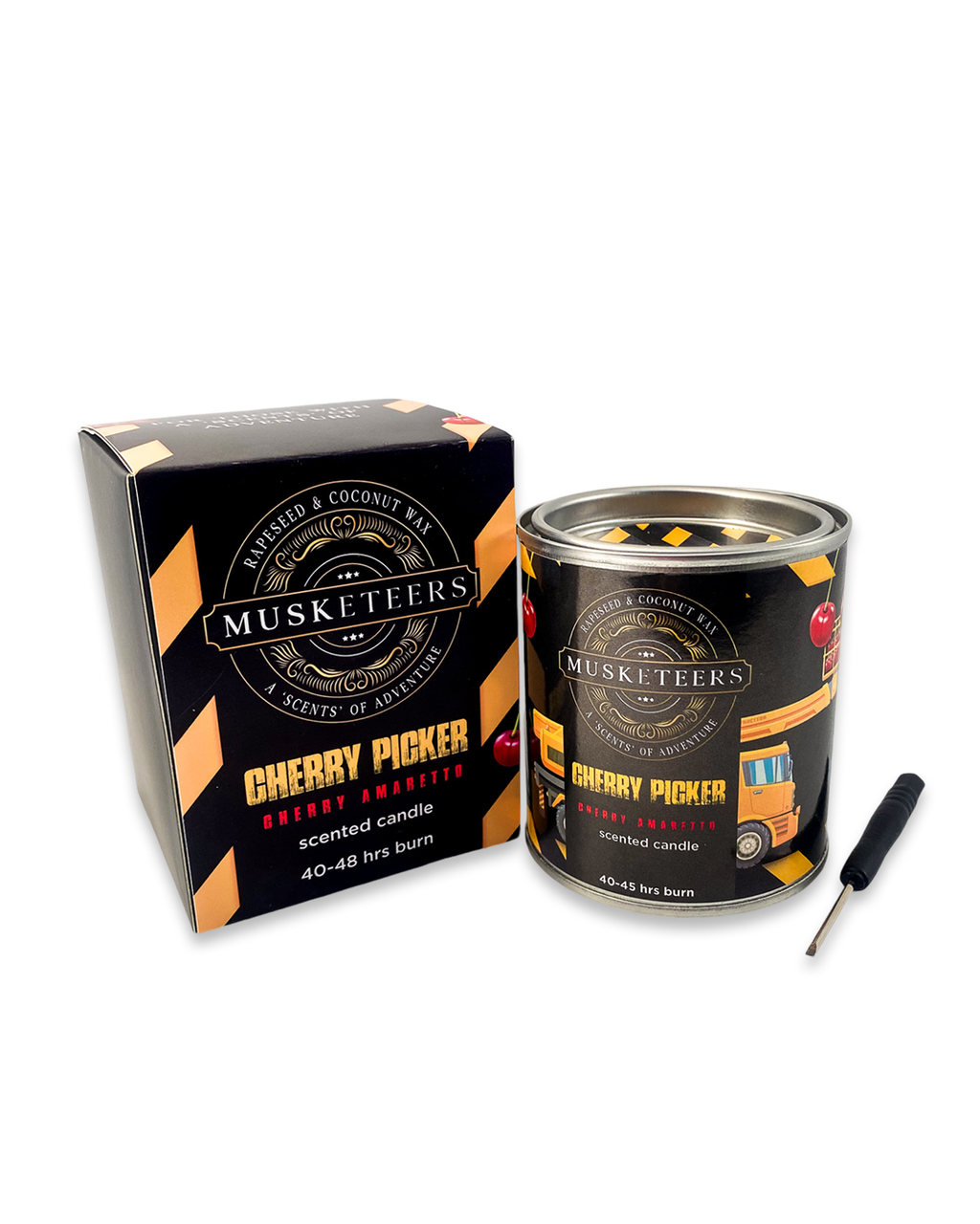 Cherry Picker - Cherry Amaretto Scented Mini Candle-0