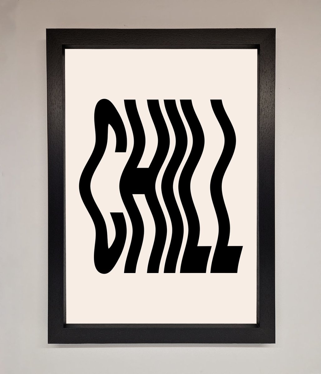 Chill Beige Framed Poster-1
