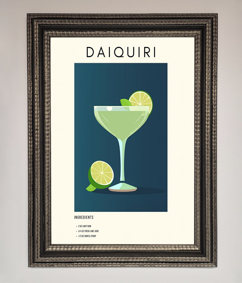 Lime Daiquiri Framed Poster-17