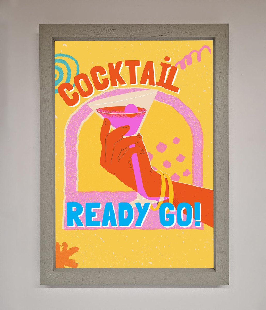 Cocktail Ready Go Framed Poster-3