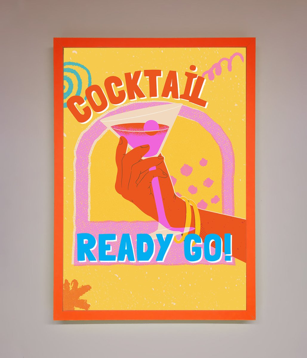 Cocktail Ready Go Framed Poster-0
