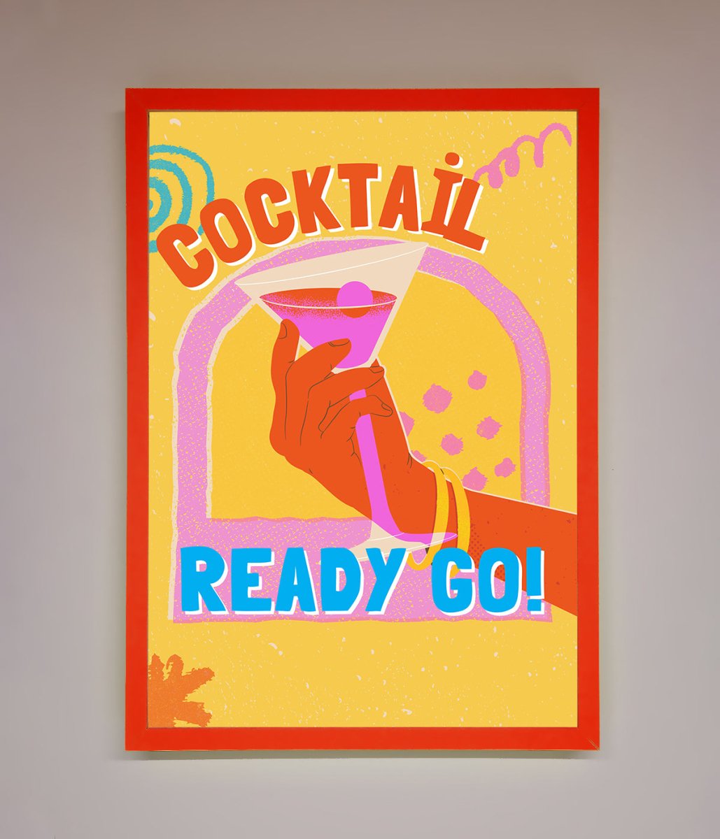 Cocktail Ready Go Framed Poster-14
