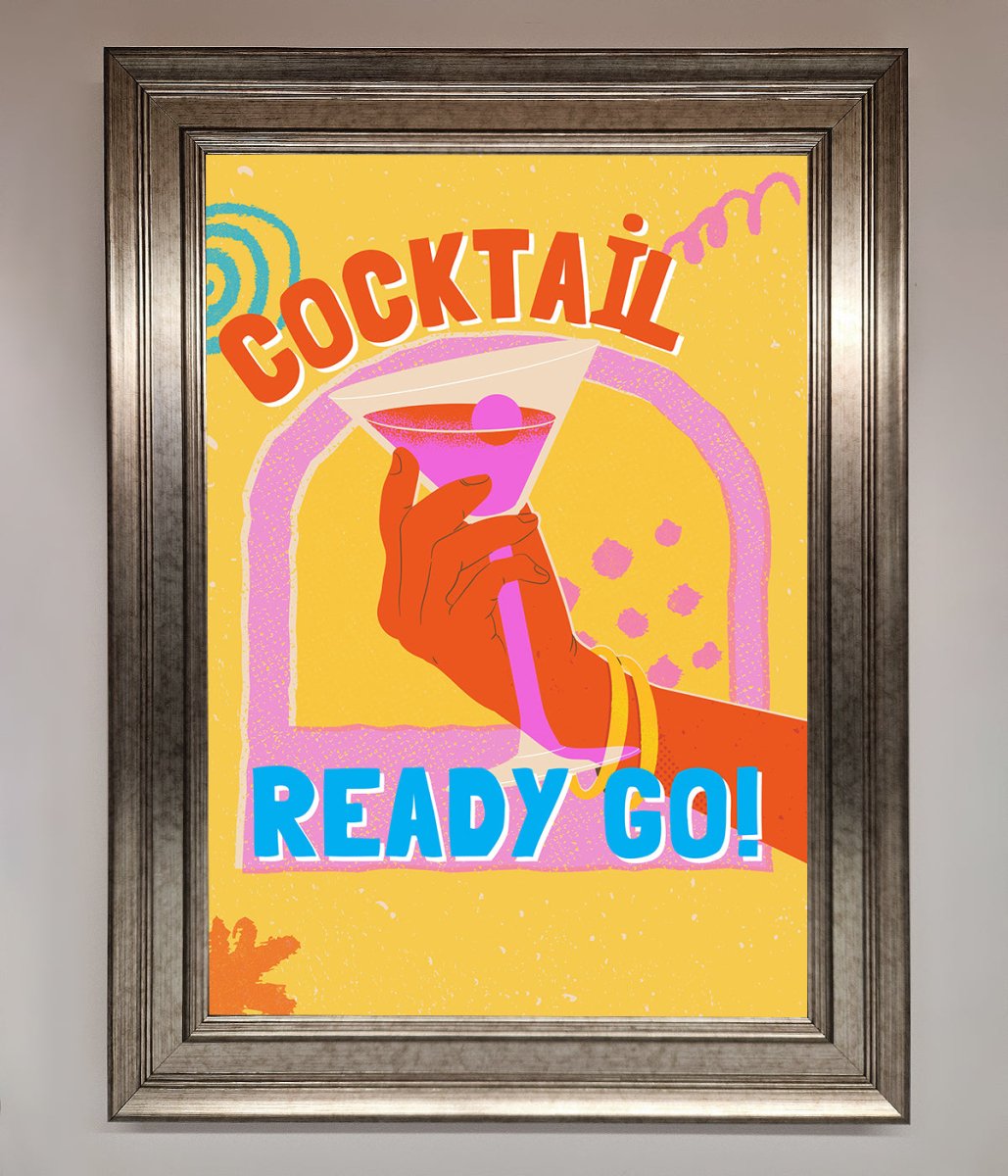 Cocktail Ready Go Framed Poster-5