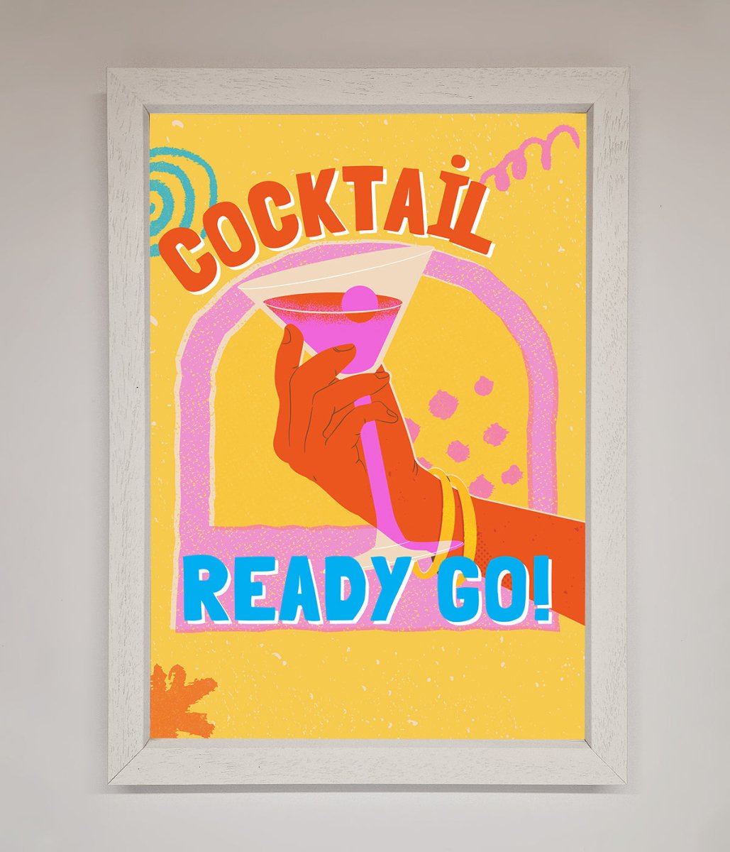 Cocktail Ready Go Framed Poster-2