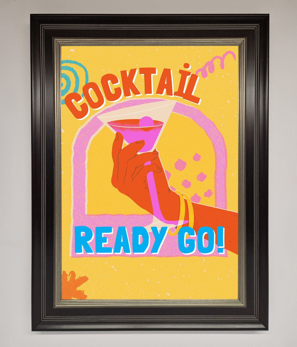 Cocktail Ready Go Framed Poster-8