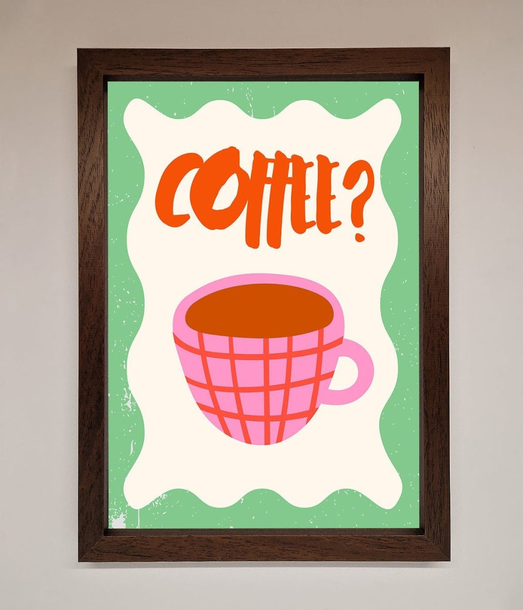 Coffee Pink Mug Framed Wall Art-4