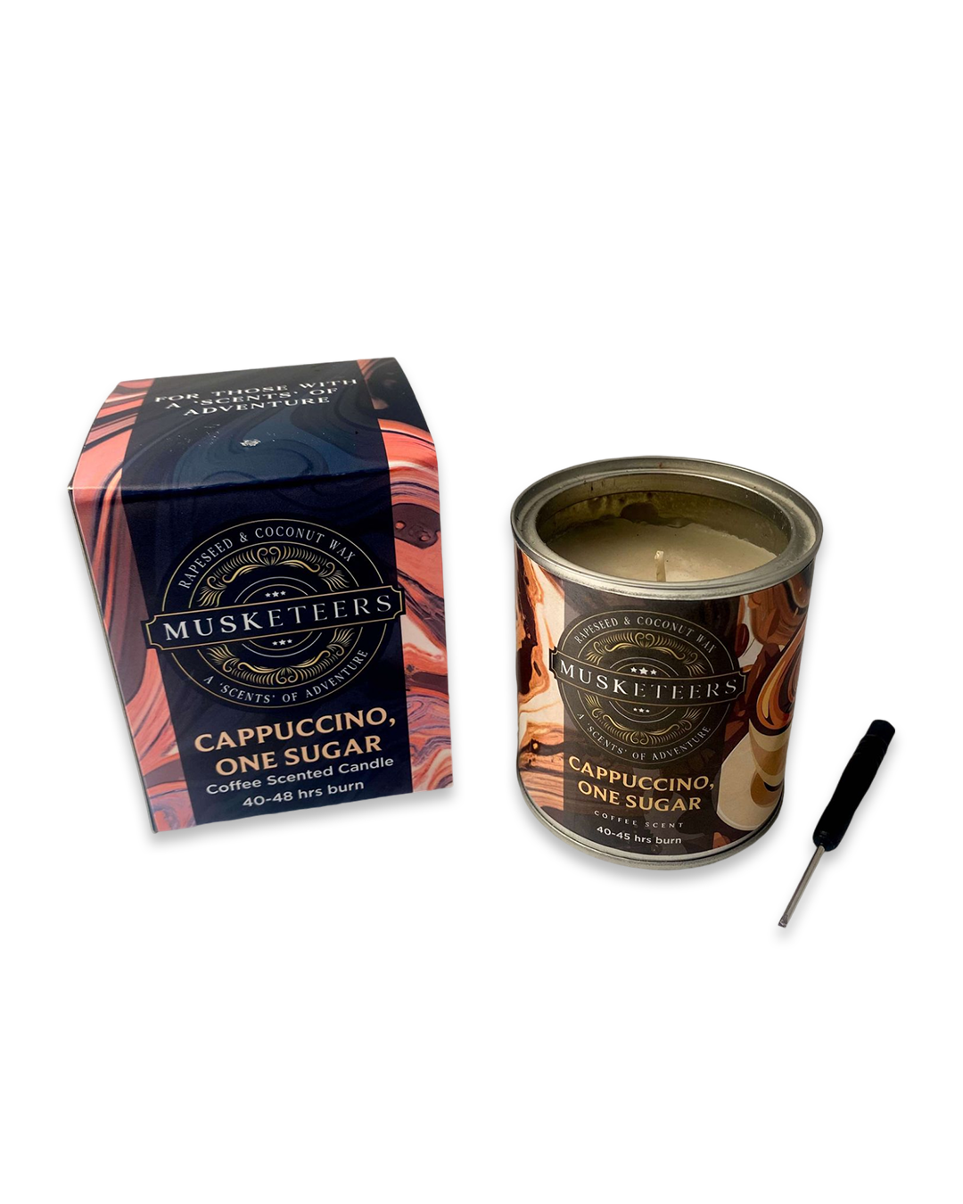 Cappuccino, 1 Sugar - Coffee Scented Mini Candle-0