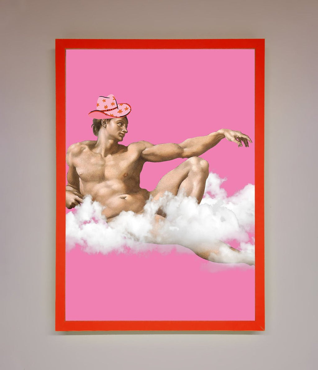 Cowboy On A Cloud Framed Poster-14