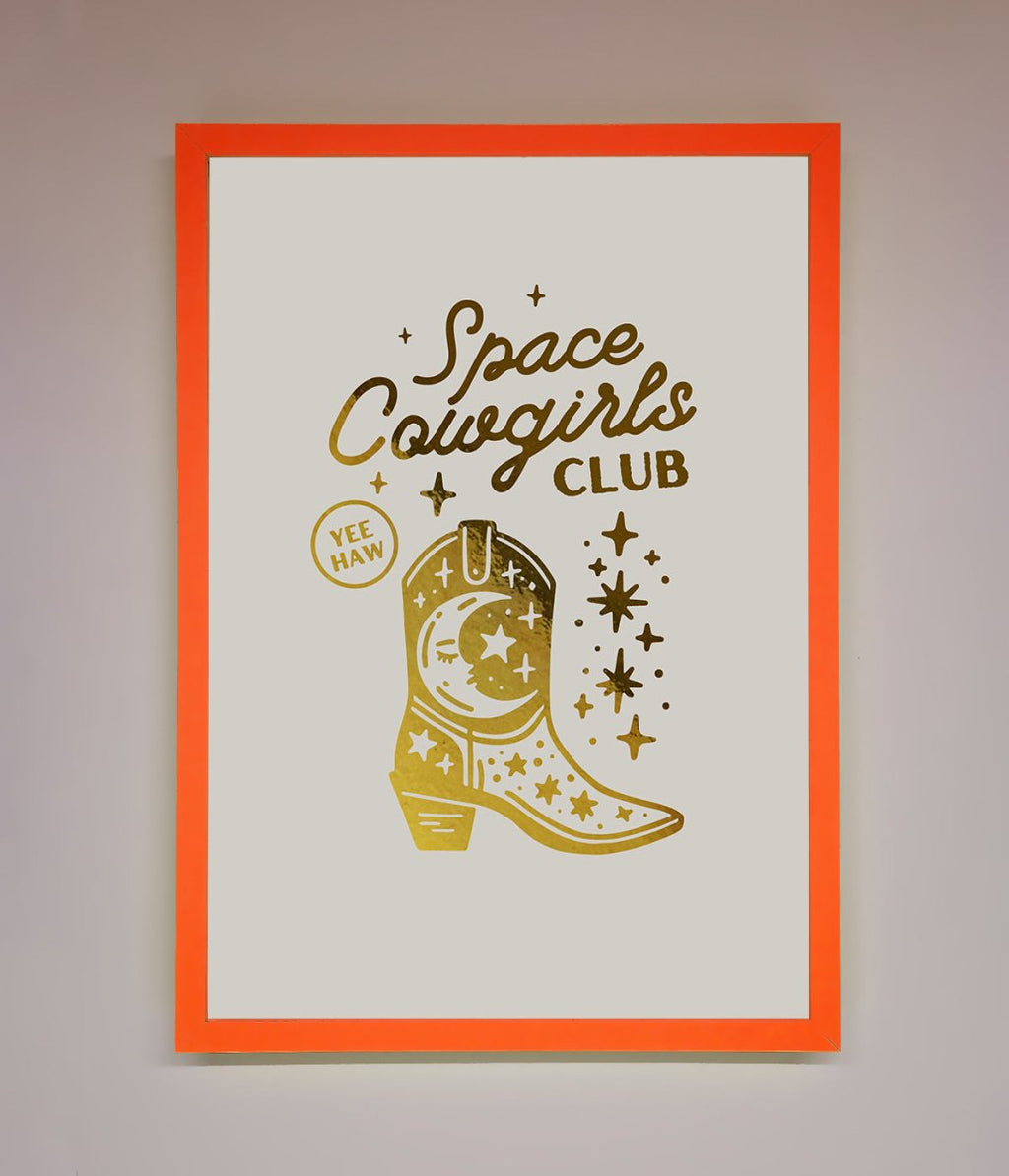 Cowgirl Boot Foil Print-10