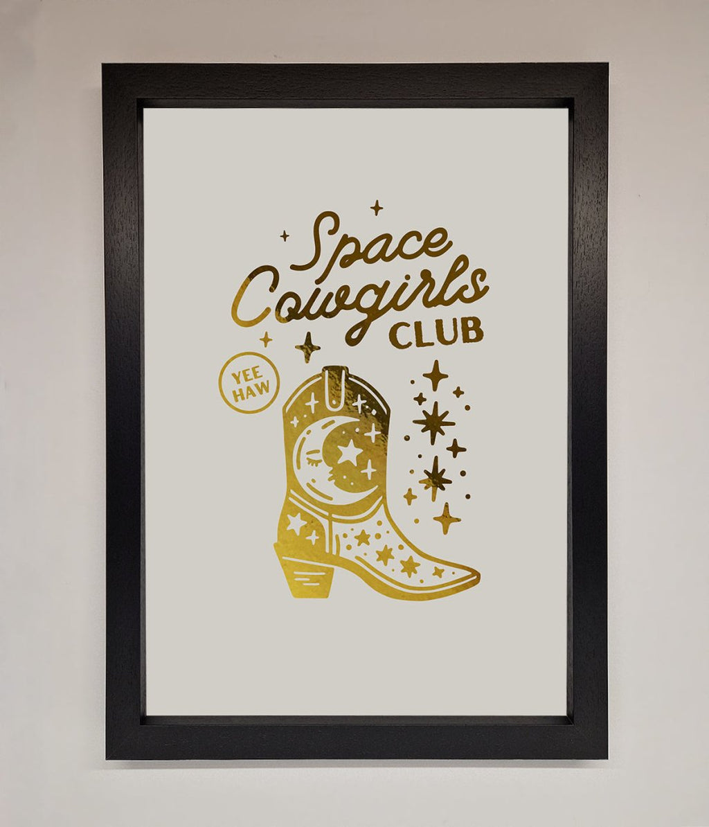 Cowgirl Boot Foil Print-6