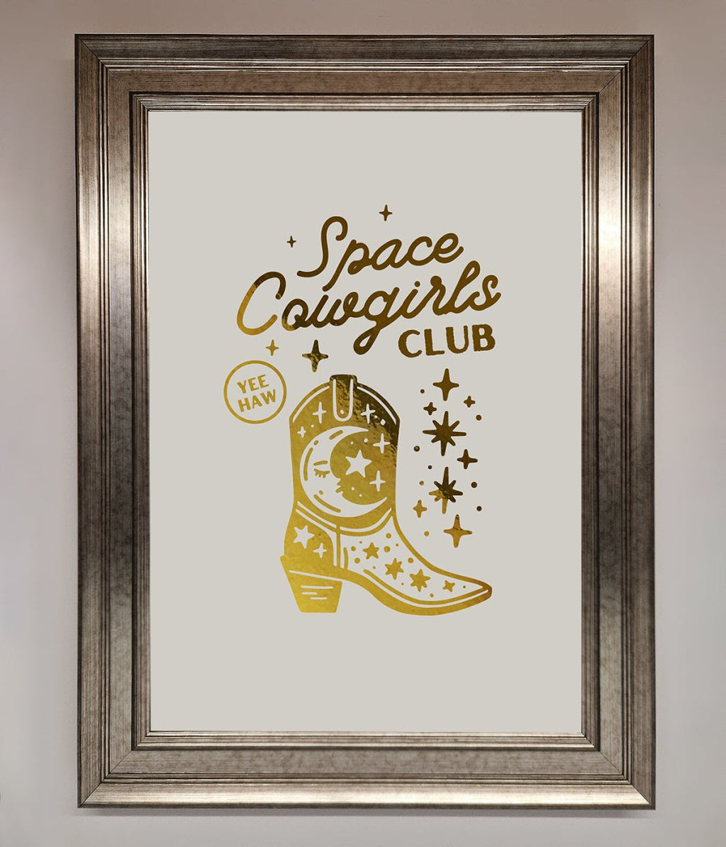 Cowgirl Boot Foil Print-1