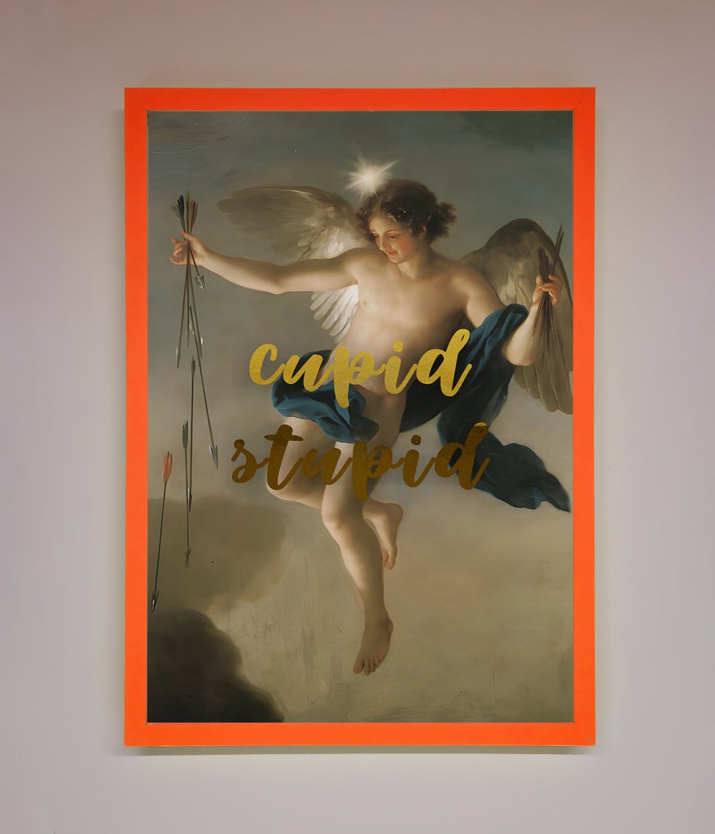 Cupid Stupid Foil Print-10