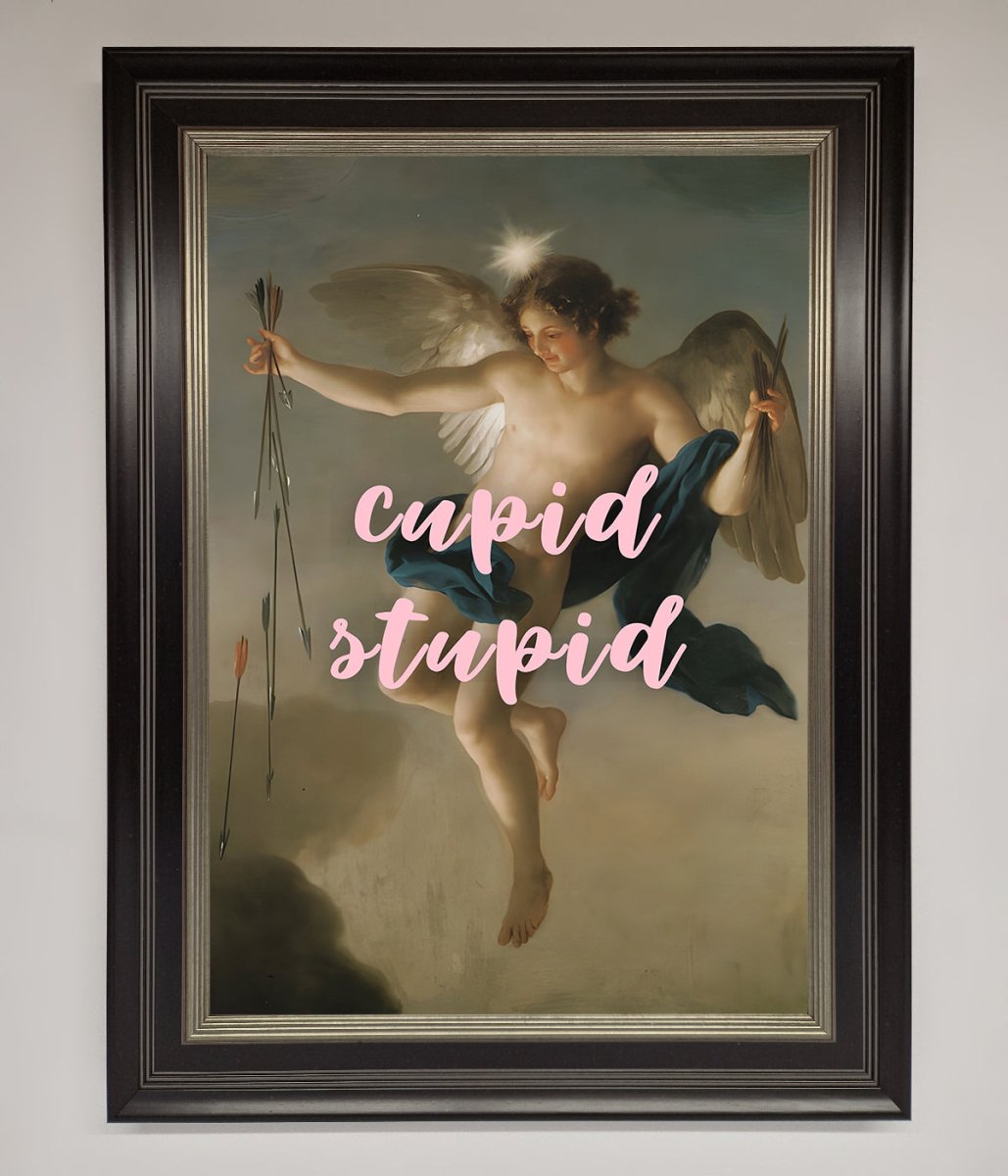 Cupid Stupid Framed Poster-16