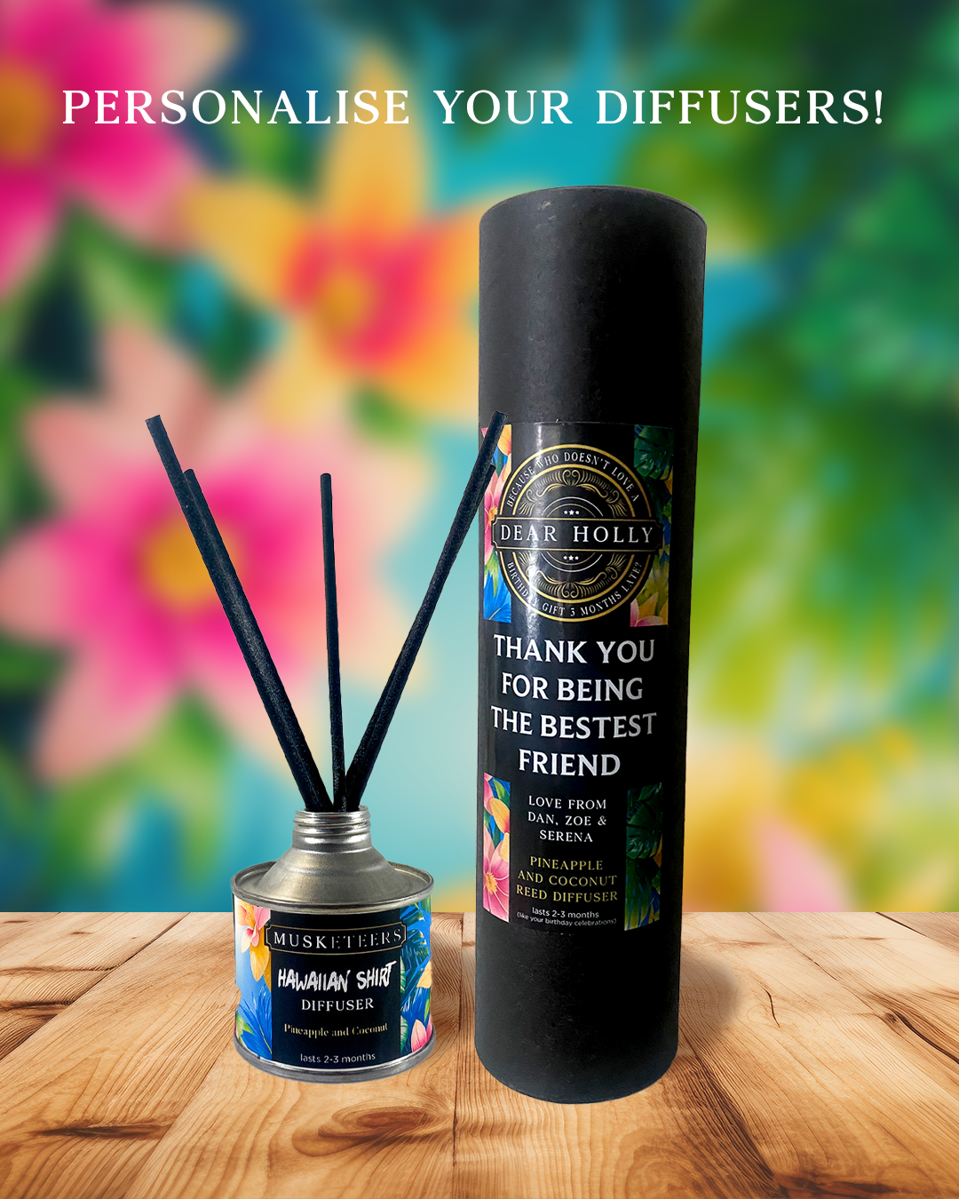 Personalised Reed Diffuser Gift Service-2