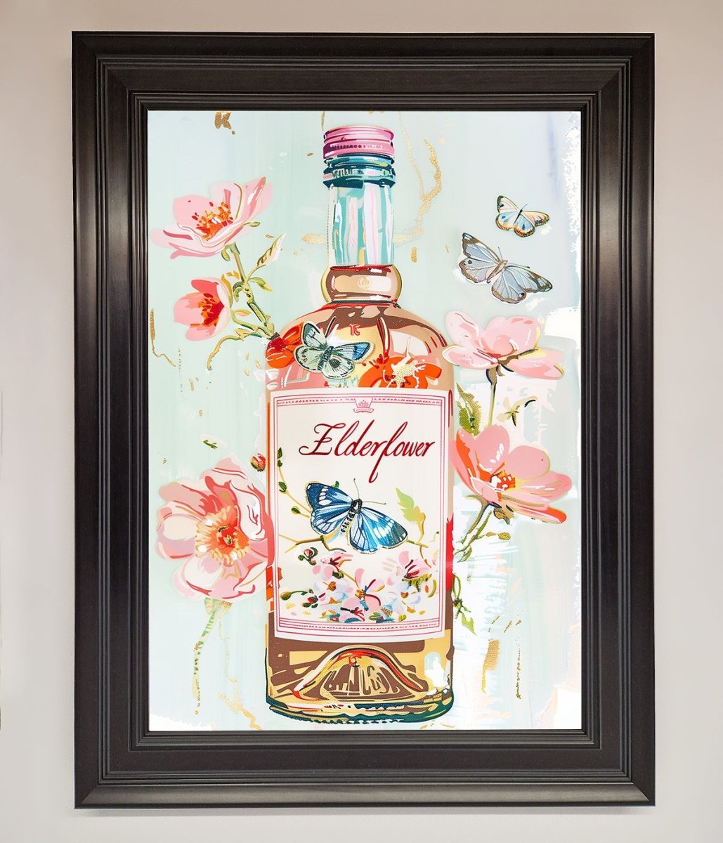 Elderflower Wine Framed Wall Art-6