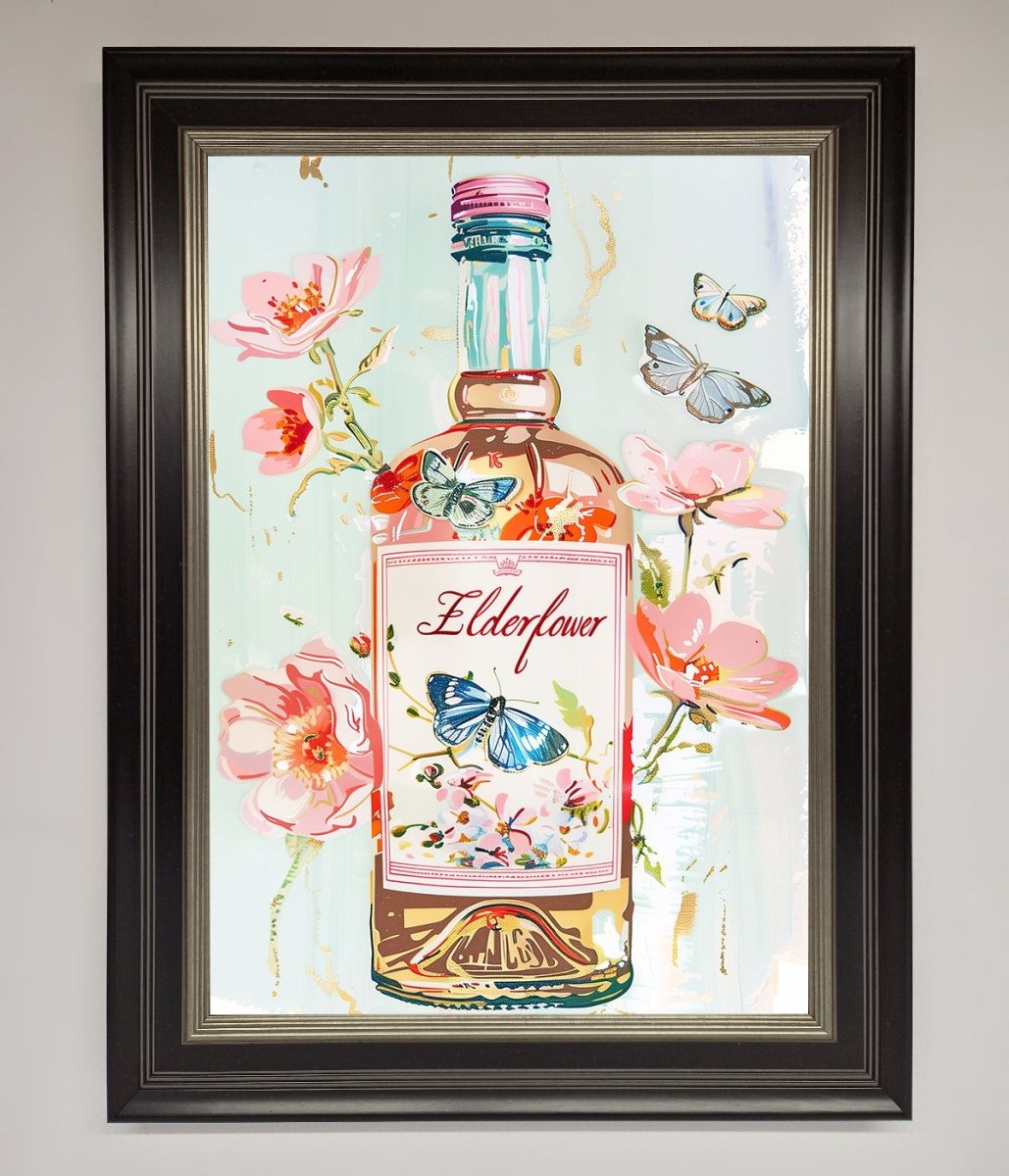 Elderflower Wine Framed Wall Art-8