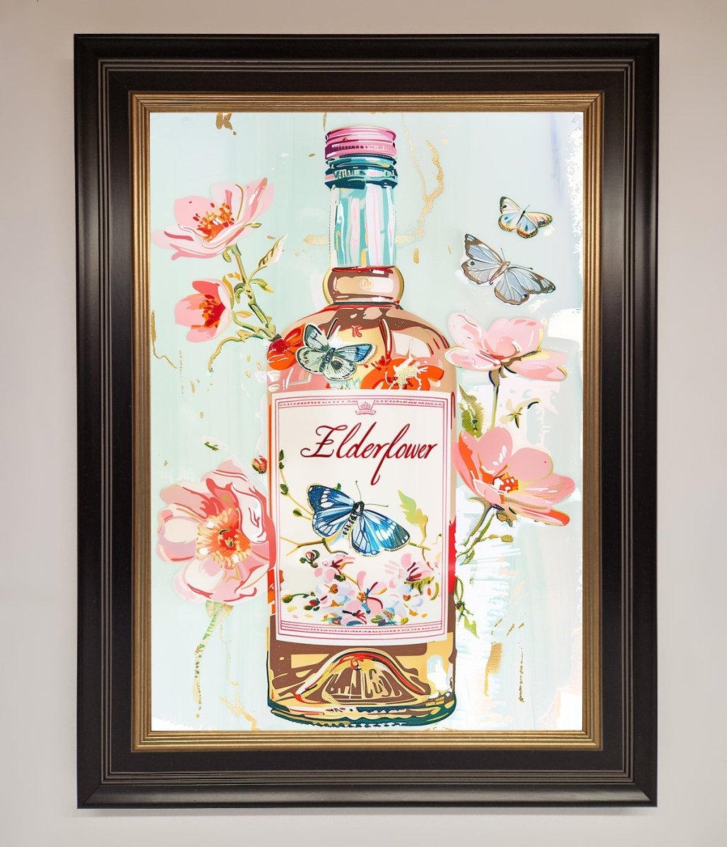 Elderflower Wine Framed Wall Art-9