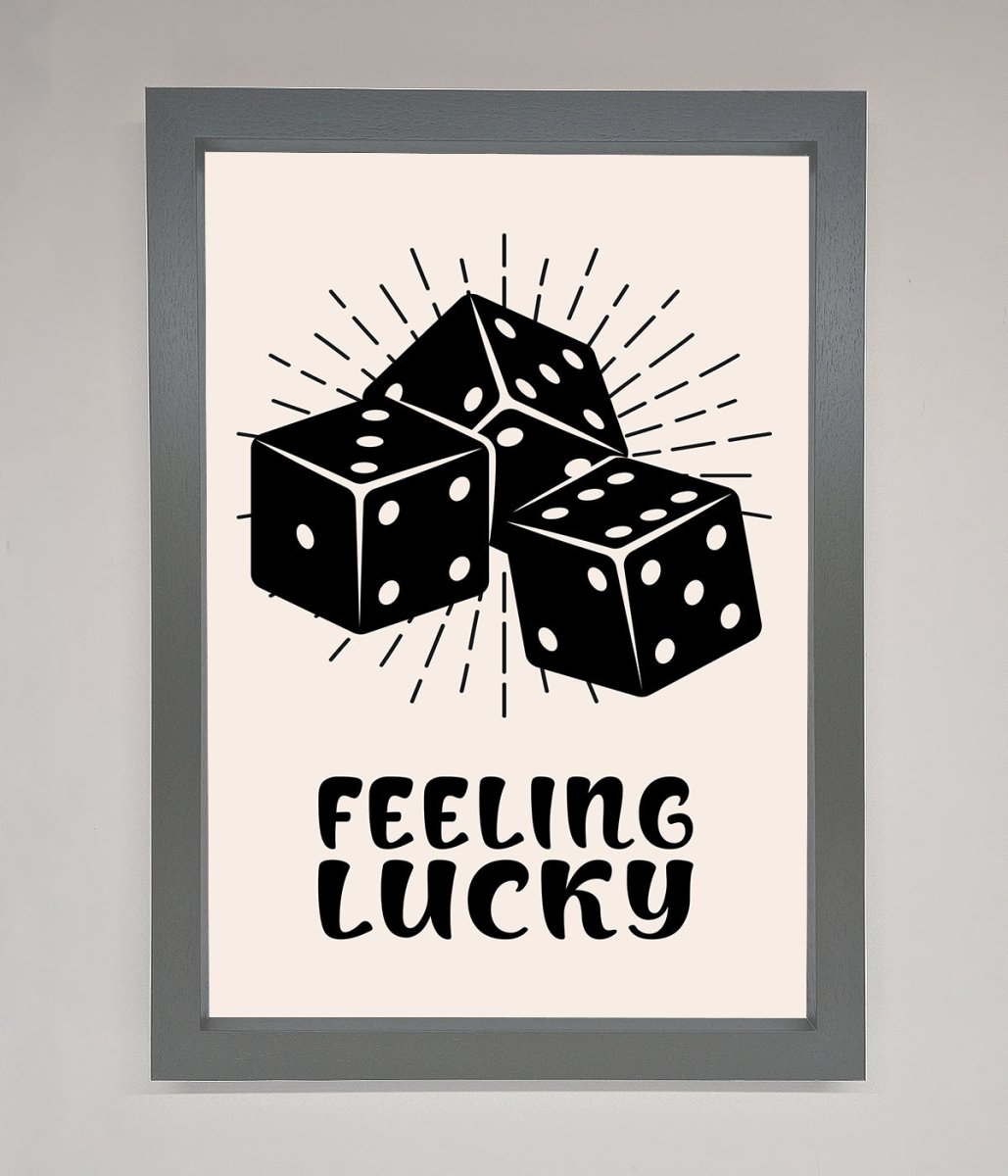 Feeling Lucky Framed Poster-4