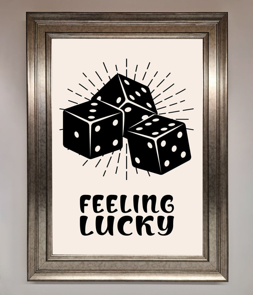Feeling Lucky Framed Poster-14