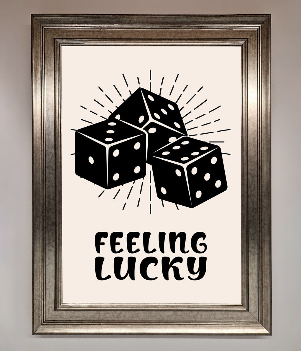 Feeling Lucky Framed Poster-14